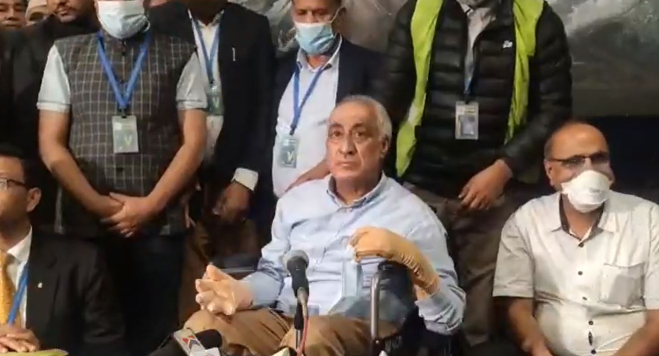 उपचार गराएर स्वदेश फर्किए चन्द्र भण्डारी 